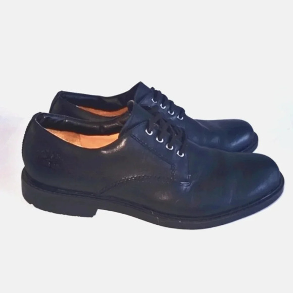Timberland Mens Black Stormbuck Oxfords - Picture 1 of 9